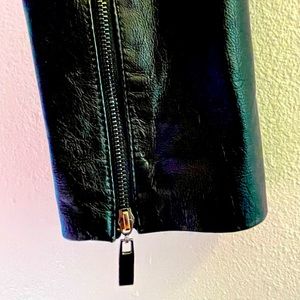 Bebe leather and suede jacket